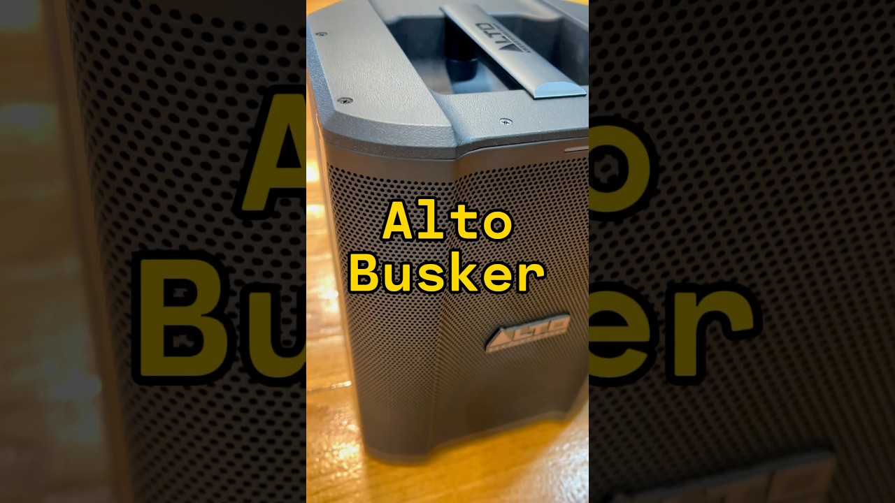 Alto Professional Busker Battery Powered Speaker for Events and Public Address