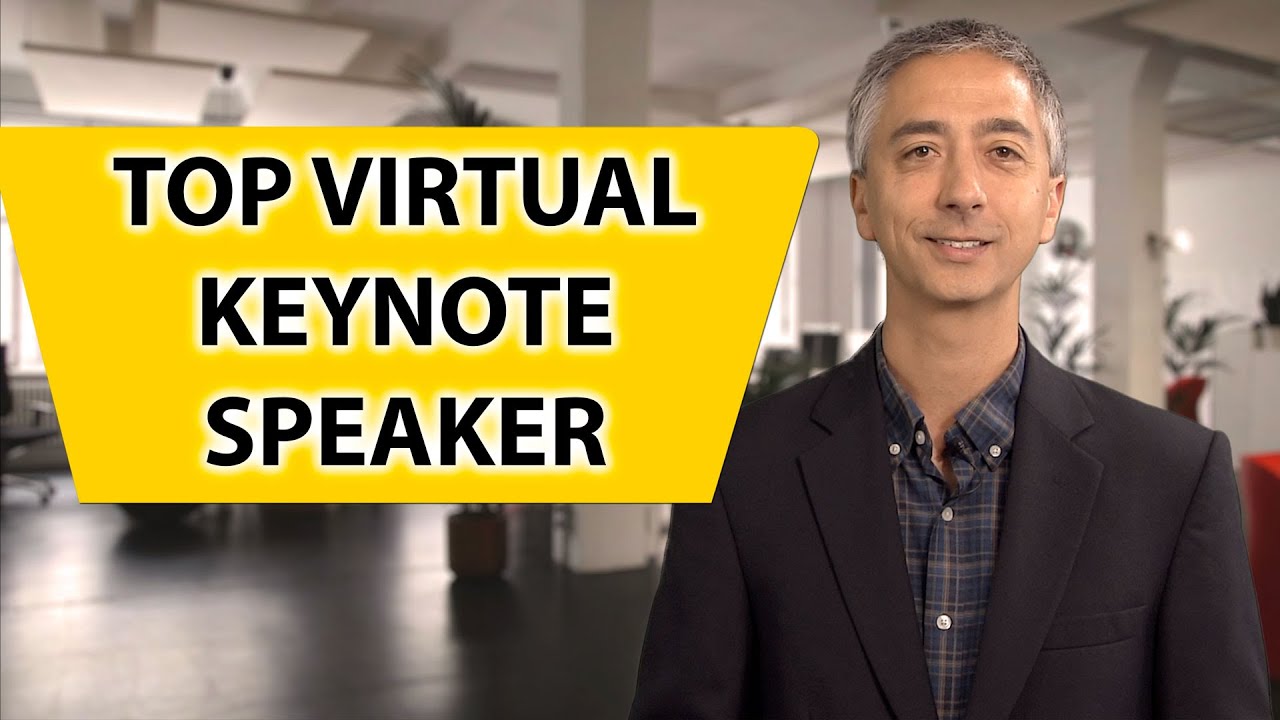 Best Virtual Keynote Speaker—Aaron Linsdau