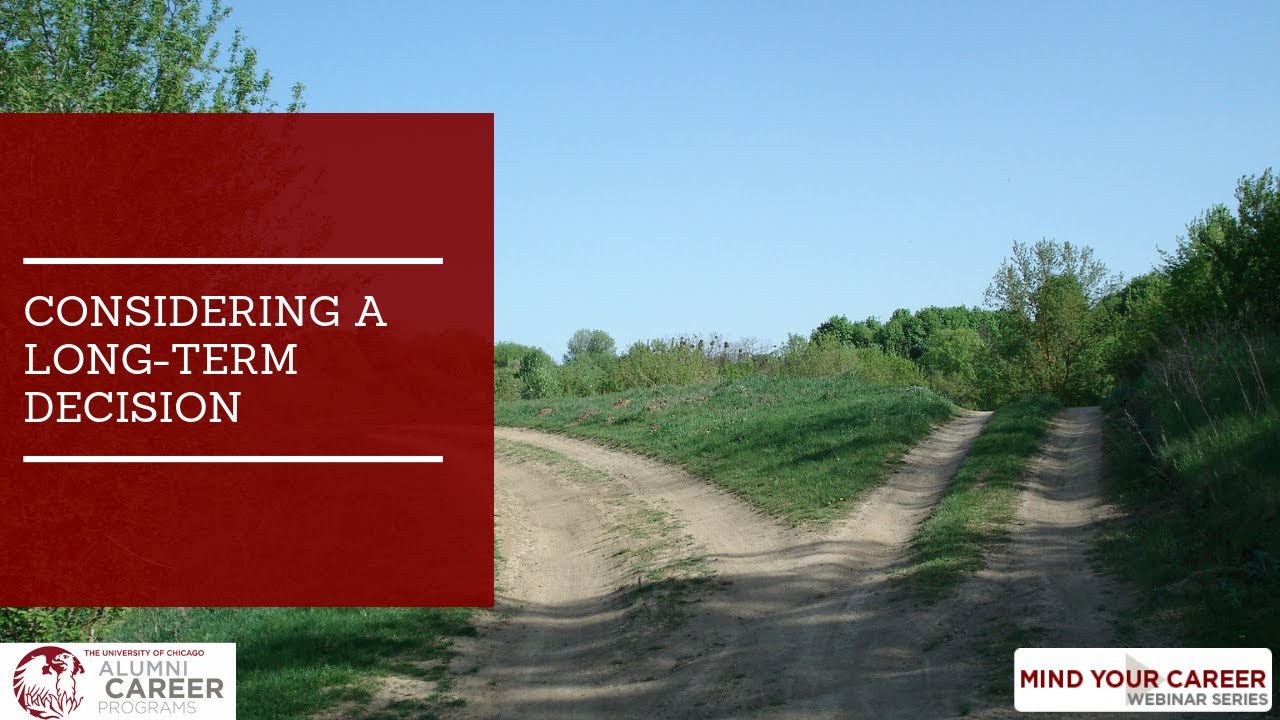 Mind Your Career | Considering a Long term Career Transition