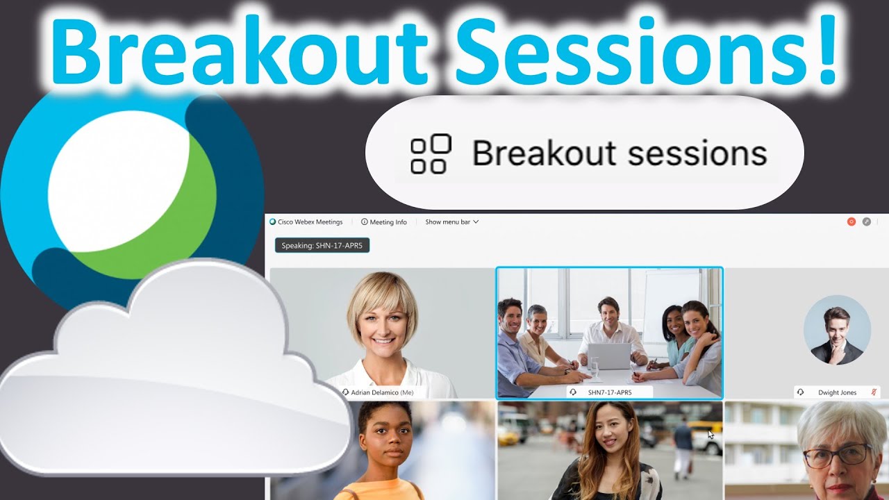 Webex Breakout Sessions / Webex Breakout Rooms - How To and Demo