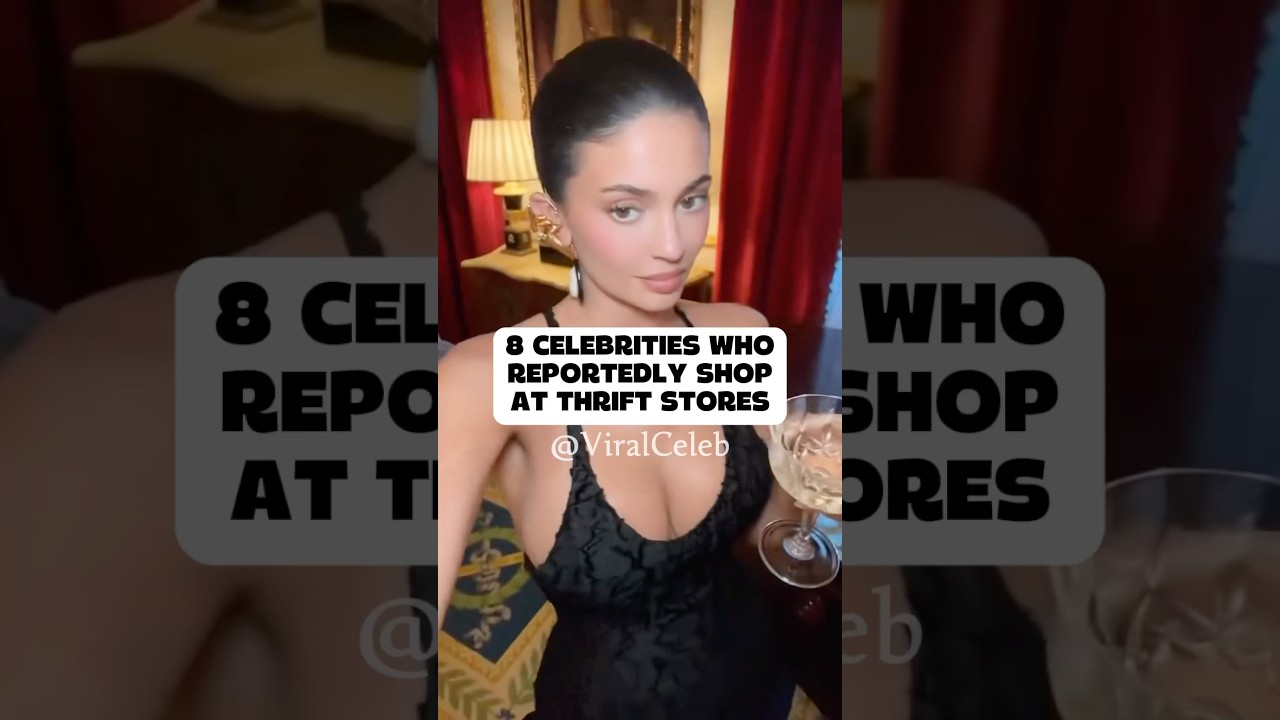 8 Celebrities Who Reportedly Shop At Thrift Stores