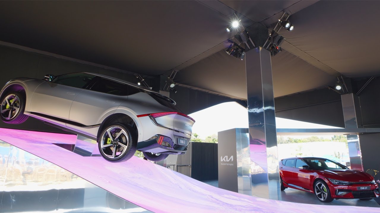 NEXO ID24 at the EV6 GT Kia brand activation by Jay Productions - Australian Open 2023