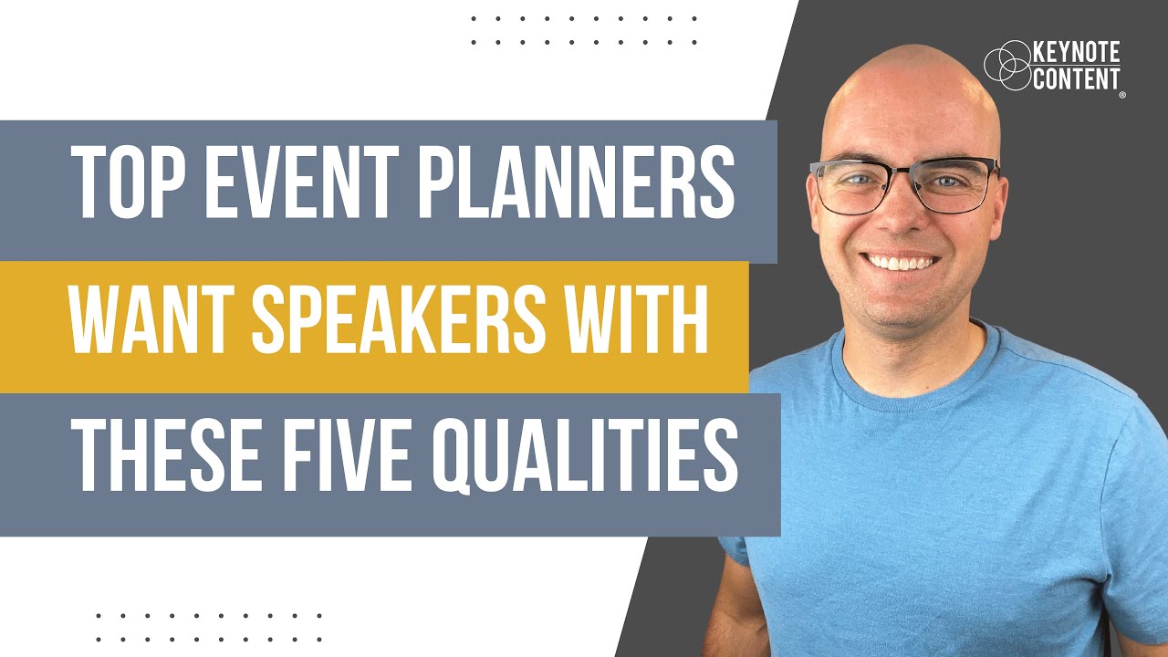 Top Event Planners Want Speakers with These 5 Qualities