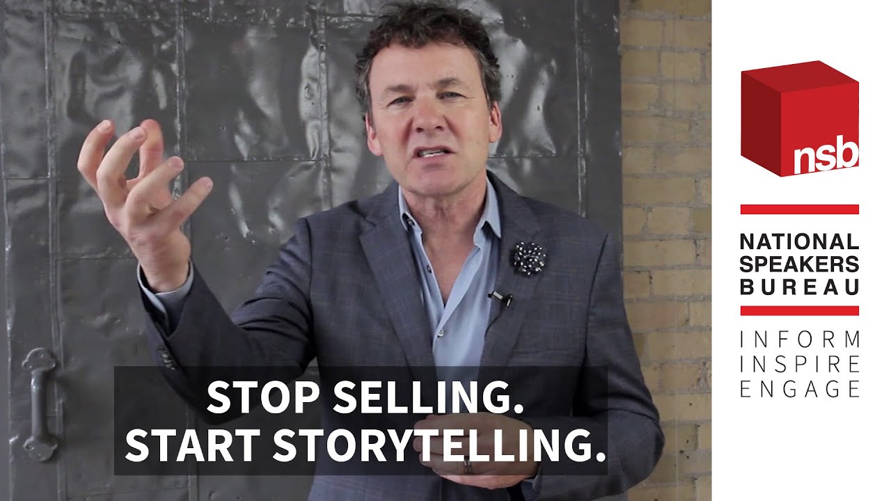 Stop Selling. Start Storytelling | Tony Chapman | National Speakers Bureau