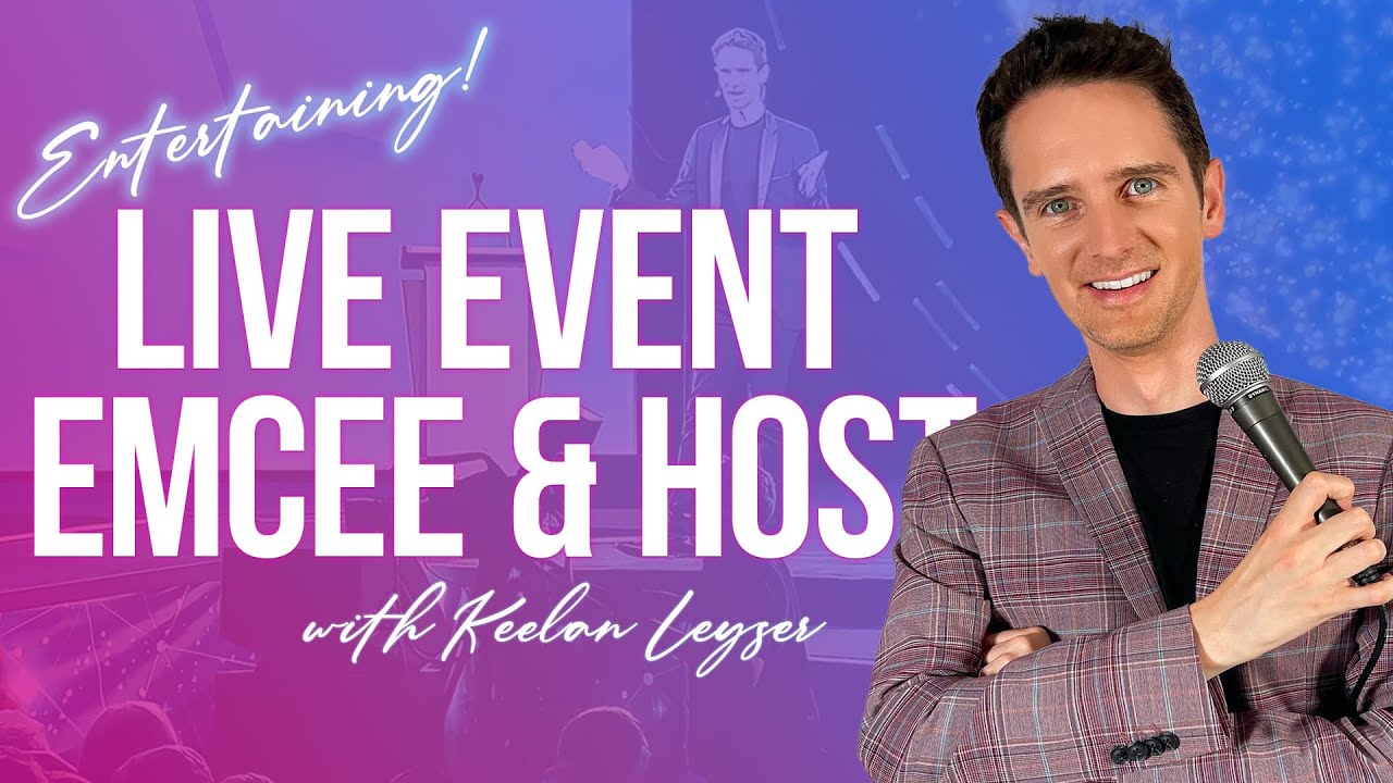 KEELAN LEYSER | Entertaining Emcee (MC) and Host for Conferences and Corporate Events | Las Vegas