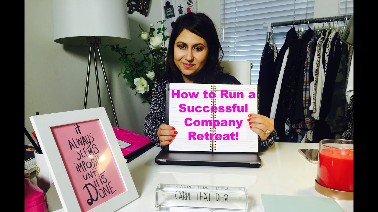 How to Run a Successful Company Retreat! | The Intern Queen