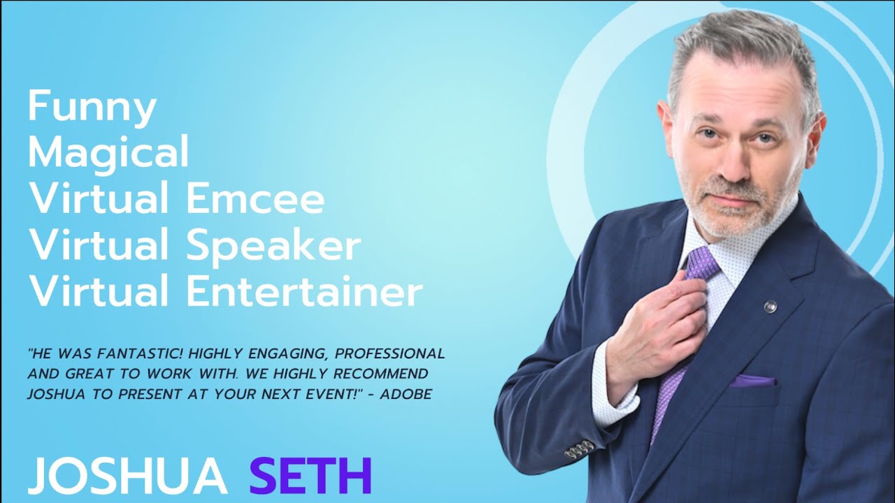 Virtual Event Emcee (MC) Host & Virtual Keynote Speaker