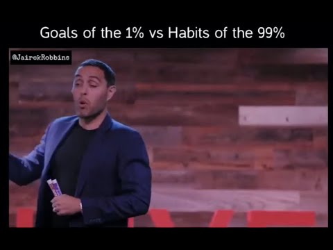 1% dreams vs 99% habits