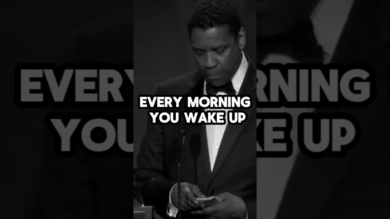 Transform Your Life Every Morning You Wake Up - Denzel Washington Motivation #motivation #morning