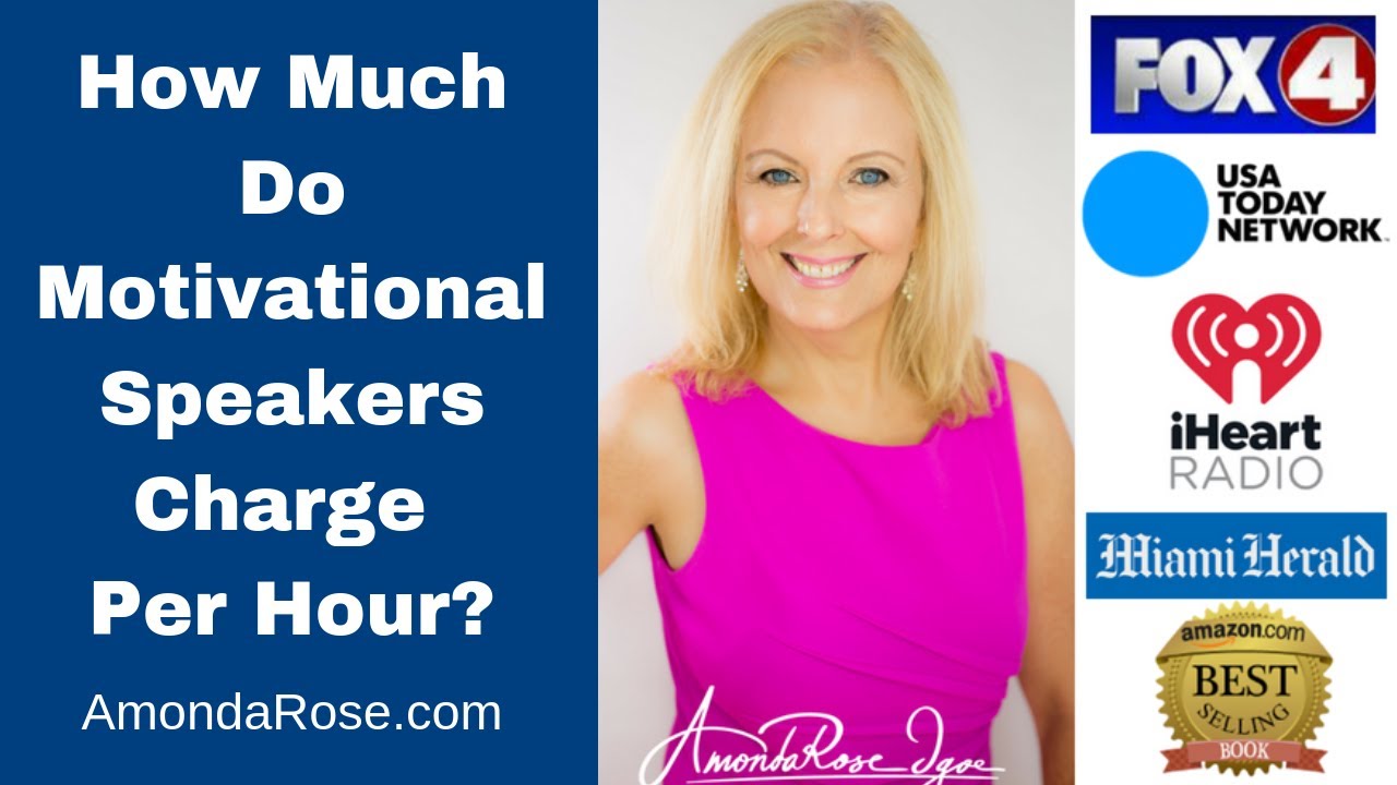 How Much Do Motivational Speakers Charge per Hour | AmondaRose Igoe