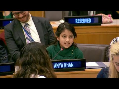 Powerful Speech by 10 year old on Artificial Intelligence & Empathy - Girls in Science