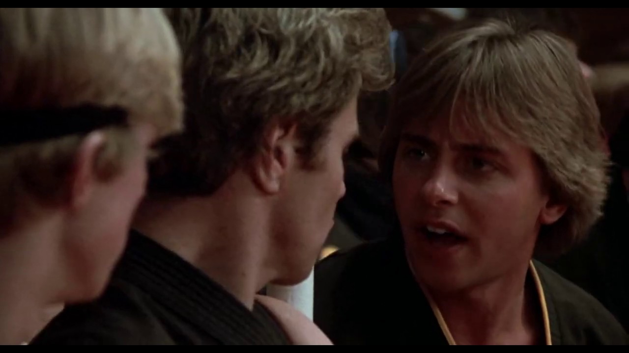 bobby out of commission karate kid 1984