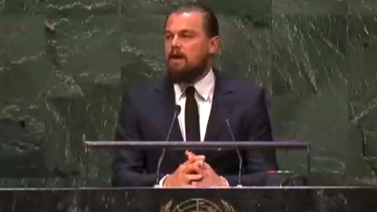 Leonardo DiCaprio's Powerful Climate Summit Speech