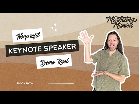 Nonprofit Keynote Speaker Demo Reel - Cody Hays