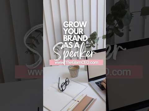 Grow Your Brand as a SPEAKER‼️#womeninbusiness #speaker #marketing #branding #keynote speaker