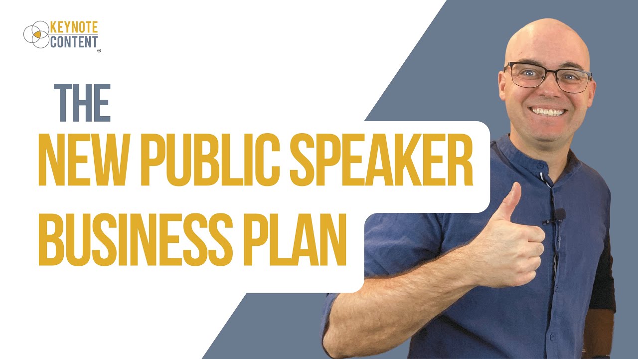 The New Public Speaker Business Plan