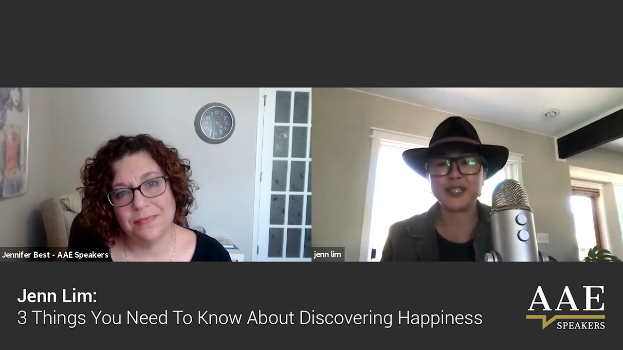 Interview with Jenn Lim: Discovering Happiness (3 Things You Need To Know Series)