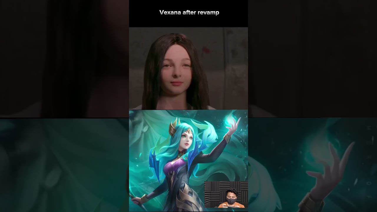 Old Vexena 😐 vs New Vexena 😍❤️ #shortsvideo #shortvideo #shorts #mlbbshorts #mlbb