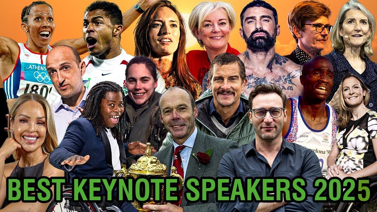 The Best Keynote Speakers to Hire in the UK in 2025 - Official Guide!