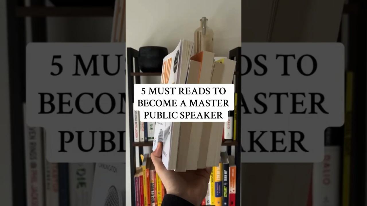 5 must read to become a master public speaker