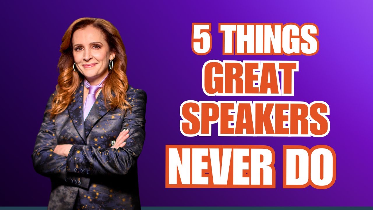 5 Things Great Public Speakers Never Do