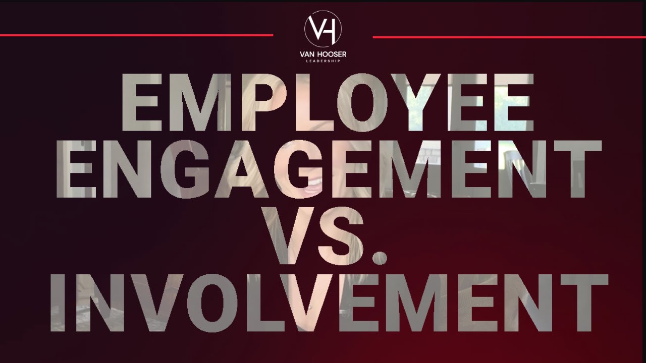 Employee Engagement vs Just Involvement | Alyson Van Hooser | Leadership Keynote Speaker & Trainer