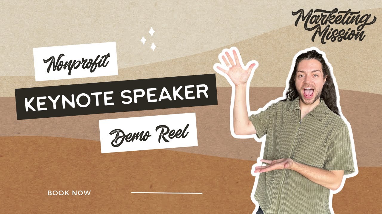Nonprofit Keynote Speaker Demo Reel - Cody Hays