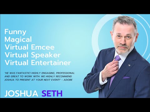 Virtual Event Emcee (MC) Host & Virtual Keynote Speaker