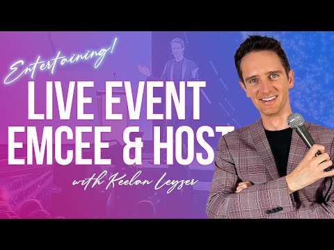KEELAN LEYSER | Entertaining Emcee (MC) and Host for Conferences and Corporate Events | Las Vegas