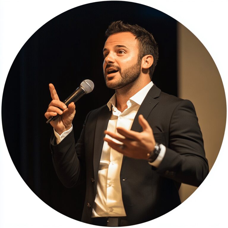 Public speaking coaching sessions