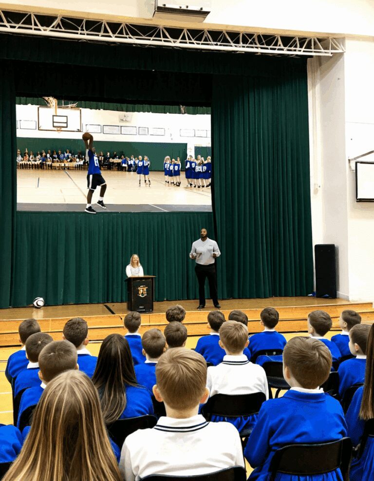 sports speakers for schools