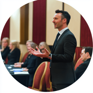 Professional public speaking events