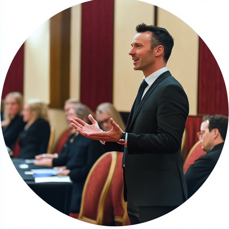 Professional public speaking events