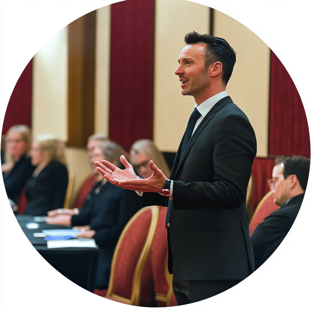 Professional public speaking events