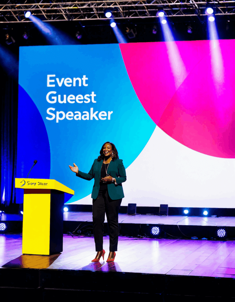Event guest speaker bookings